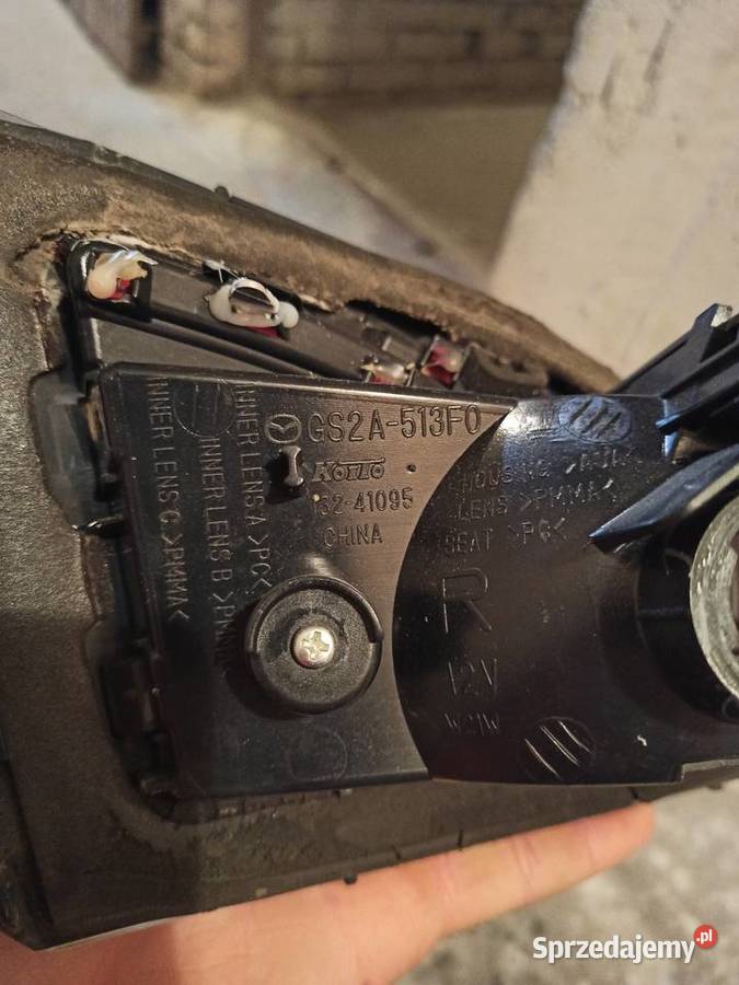 Lampa tył w klapę Mazda 6 GH kombi europa Oświetlenie Lubin sprzedam