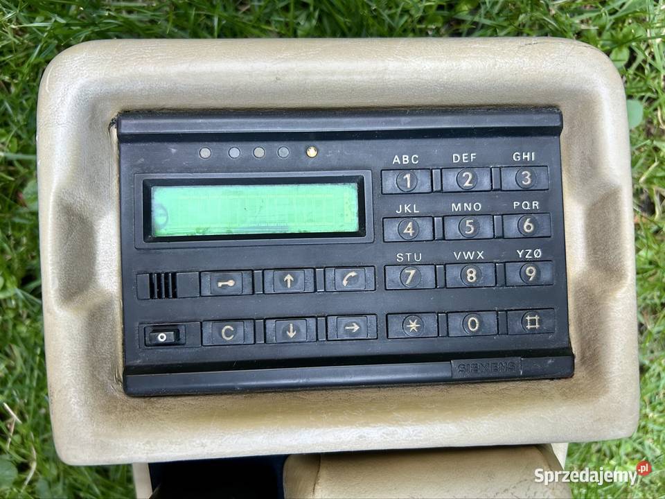 Telefon samochodowy konsola Siemens podłokietnik Warszawa