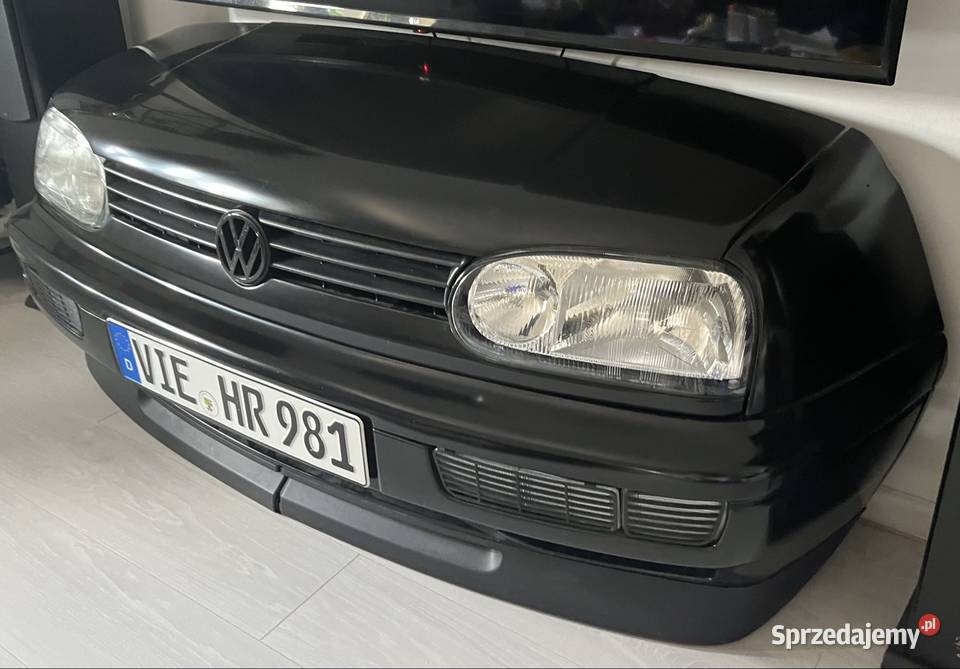 Szafka pod tv dekoracja VW golf przód auta Wojkowice