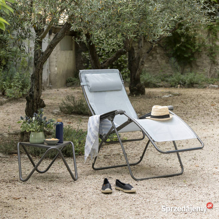 Leżak relaksacyjny Lafuma Mobilier RSXA Clip metal Szarejki