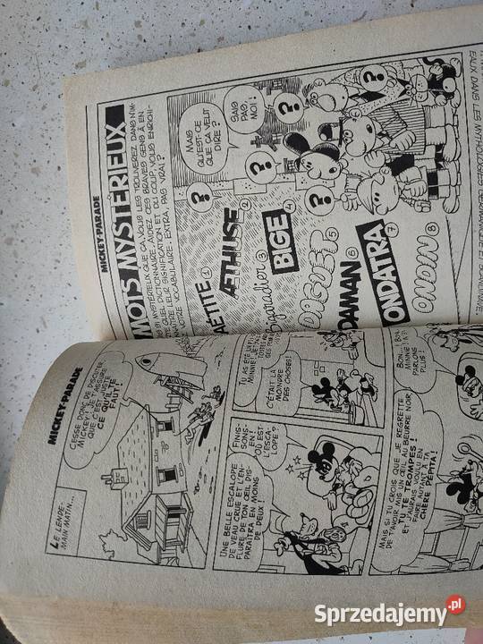 Stary komiks 1982 Mickey Parade 31 Disney Książki i Podręczniki Kościan sprzedam