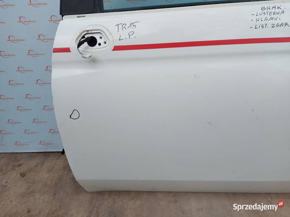 FIAT 500 10r drzwi lewe przód 110 mikronów Kielce sprzedam