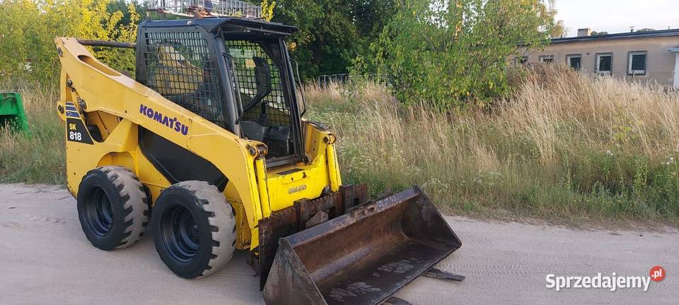 Komatsu sk 818 bob cat Szczecin