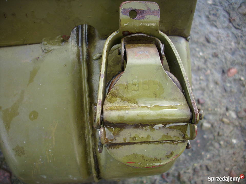 Kolekcjonerski kanister radziecki z 1989 r do Barlinek