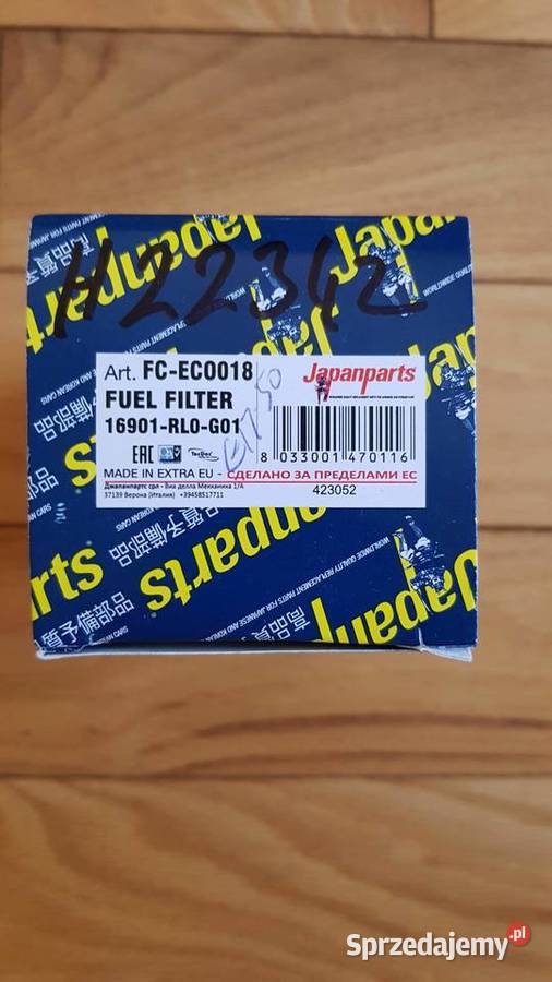 Filtr paliwa 22 CDTi Honda Accord CRV Civic HRV Bartoszyce