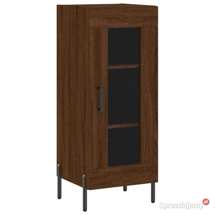 Szafka brązowy dąb 345x34x90 materiał