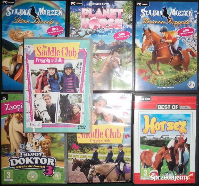 6x gra konie Przygody w siodle stadnina stajnia Rzeszów