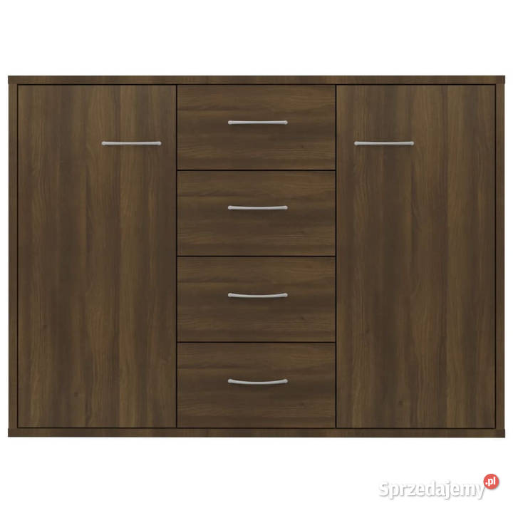 Komoda brązowy dąb 88x30x65 materiał mazowieckie Warszawa