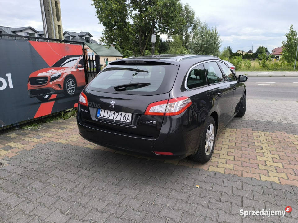 Peugeot 508 16 HDi 120 Klimatronic Navi Panorama czujnik zmierzchu 508 Łuków