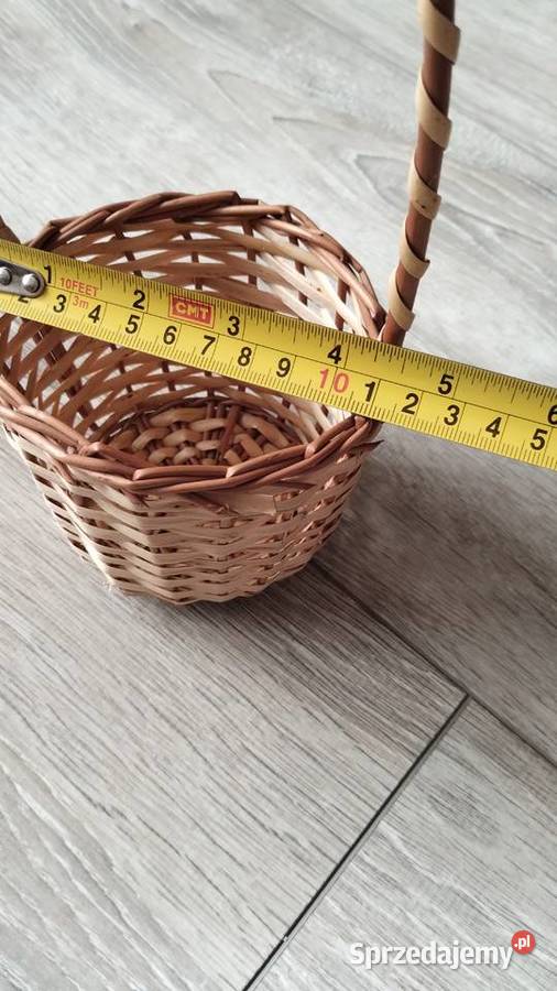 koszyczek wiklinowy mały Poznań