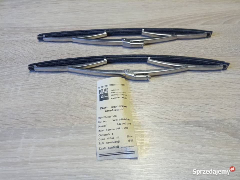 Fabrycznie nowe wycieraczki do samochodu Syrena mazowieckie Ostrołęka