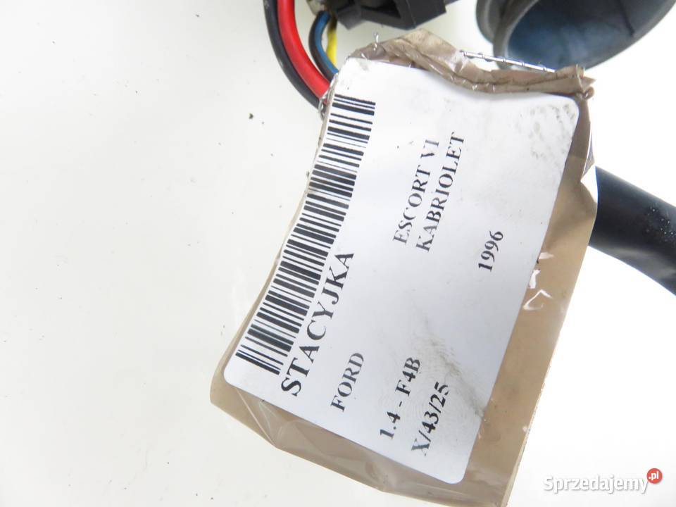 STACYJKA FORD ESCORT MK6 Stacyjki i kluczyki