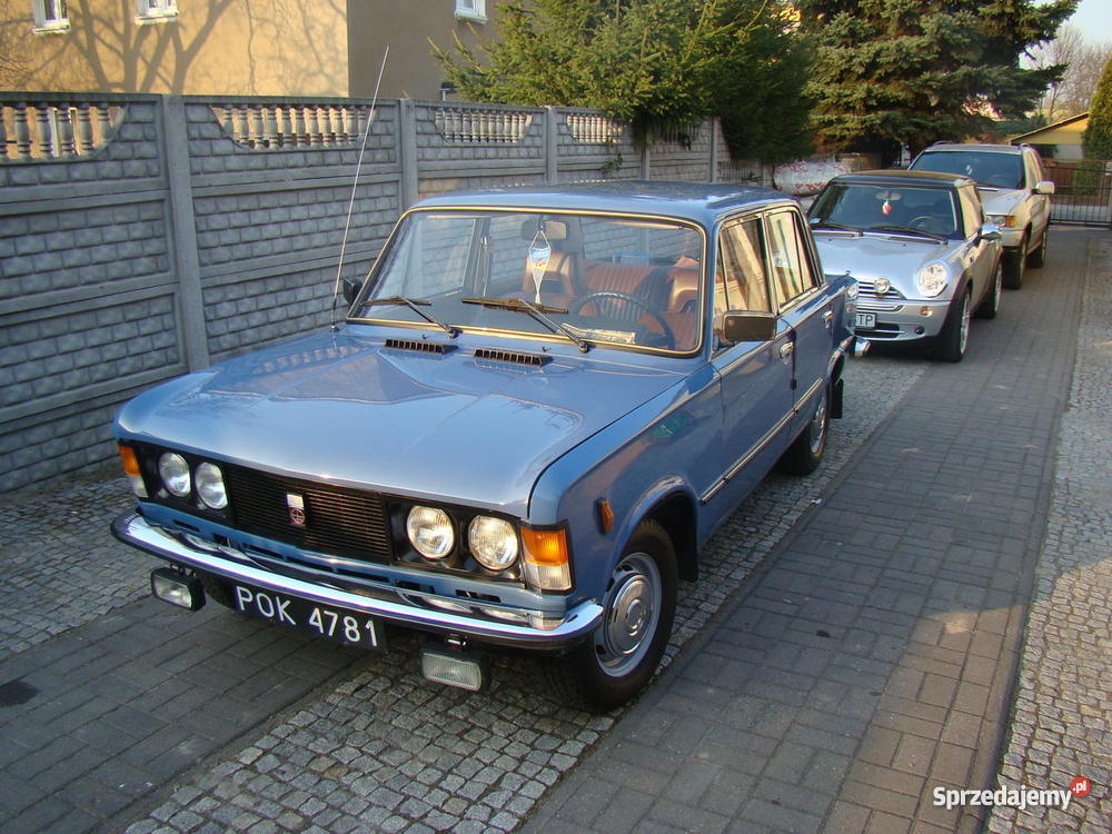 FIAT 125p DUŻY FIAT KONESERA światła przeciwmgłowe Poznań