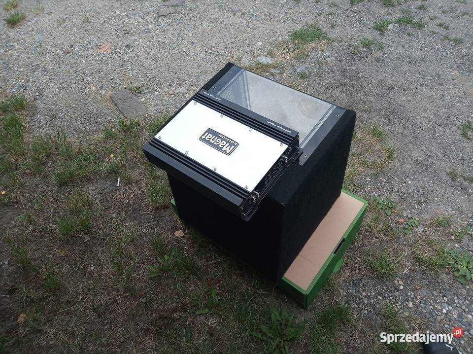 Tuba Skrzynia Basowa Subwoofer Wzmacniacz MAGNAT Głośniki Dzierżoniów