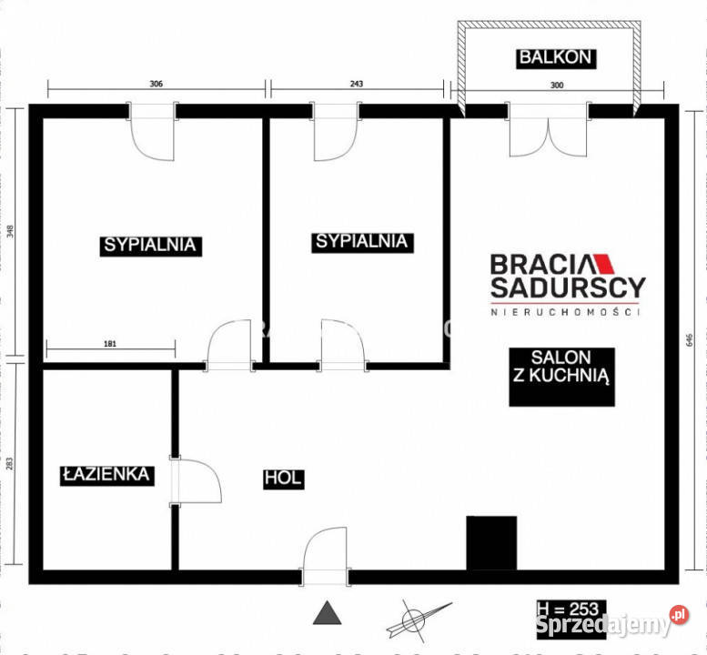 Mieszkanie 5338 metrów 3 pokoje Kraków Bohomolca apartamentowiec