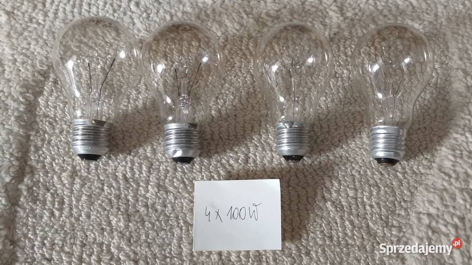 Tradycyjne żarówki żarowe 25W do 200W Warszawa sprzedam