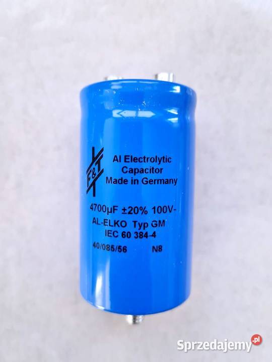 Kondensator elektolityczny FT GM 4700uF 100V 40 Tarnów