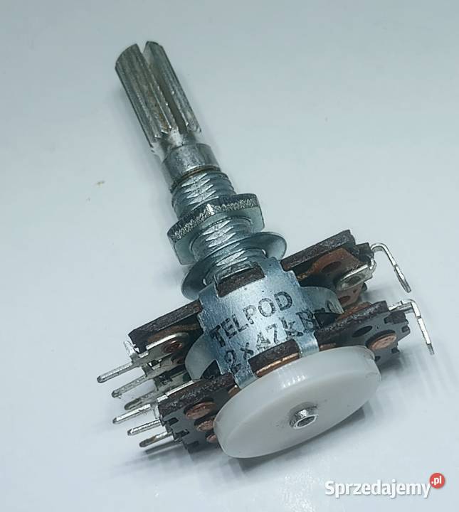 POTENCJOMETR STEREO 2x47kom TELPOD ORYGINAŁ DO Wieliczka