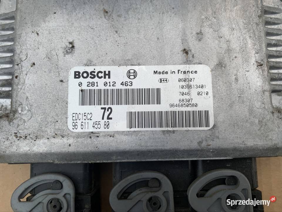 9661145580 sterownik silnika peugeot 807 citroen Komputery zachodniopomorskie Szczecin