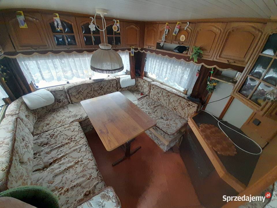 Przyczepa kempingowa z wc transport Sieradz