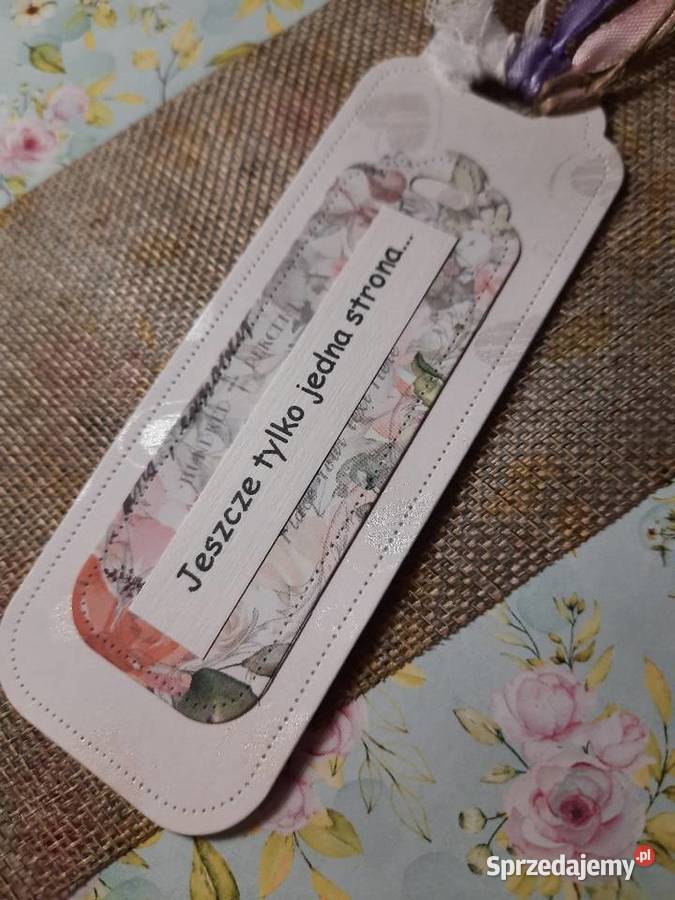 Zakładka personalizowana handmade na Dzień babci Dęblin