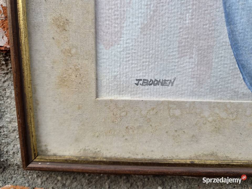 Akwarela w passe partout Szczecinek