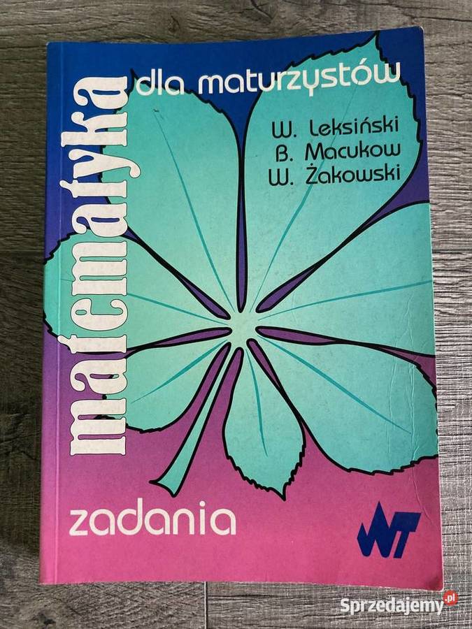 Książka Matematyka maturzystów zadania Leksiński podkarpackie