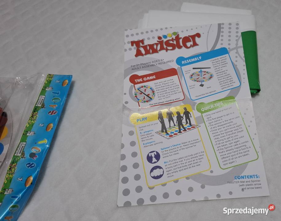 Gra Twister zręcznościowa familijna rodzinna Czeladź