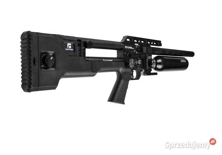 Wiatrówka PCP Reximex Throne Gen 2 z regulatorem Trzcianka