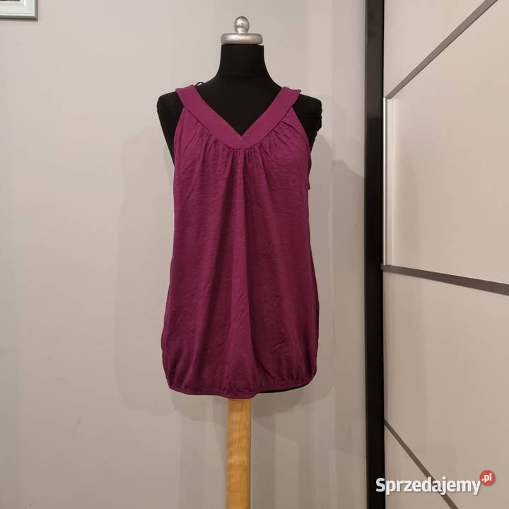 Bluzka z dekoltem V Street One XL Moda i Styl