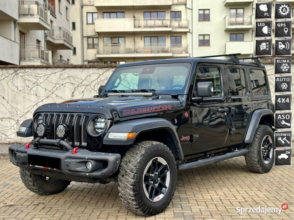 Jeep Wrangler JL Rubicon Gwarancja 2 Lata IV isofix