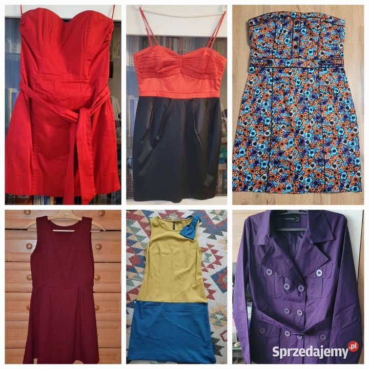 5 ukienek i marynarkakurtka cienka wiązana Moda i Styl Bydgoszcz