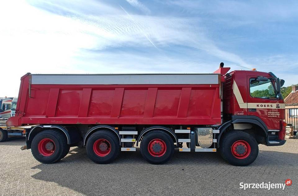 Terberg Bolvo wywrotka 4 osiowa 8x8 automatyczna mazowieckie Warszawa