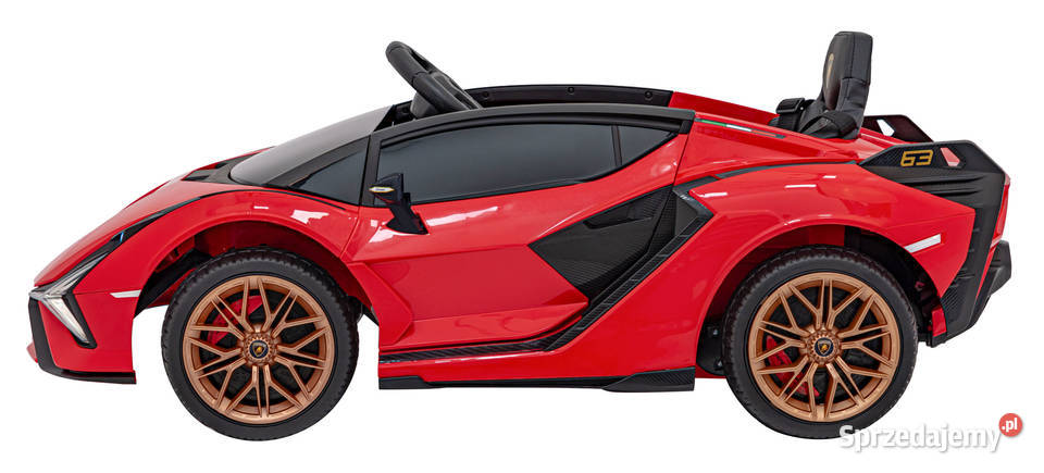 Lamborghini SIAN Czerwony Auto na Akumulator 12V Łopuszno sprzedam