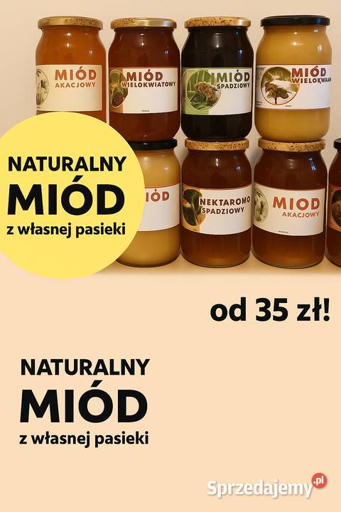 NATURALNY MIÓD z własnej pasieki 35 Dąbrowa Górnicza