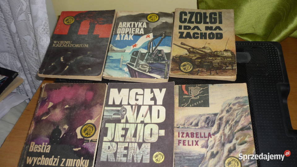 Książeczki z serii Żółty Tygrys II wojna