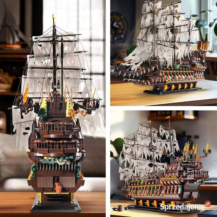 Klocki Statek Piracki 4364 elementy model duży sprzedam