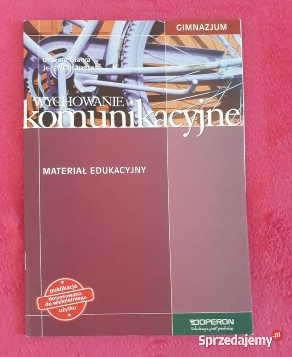 Materiał edukacyjny wychowanie komunikacyjne tradycyjny podręcznik Częstochowa