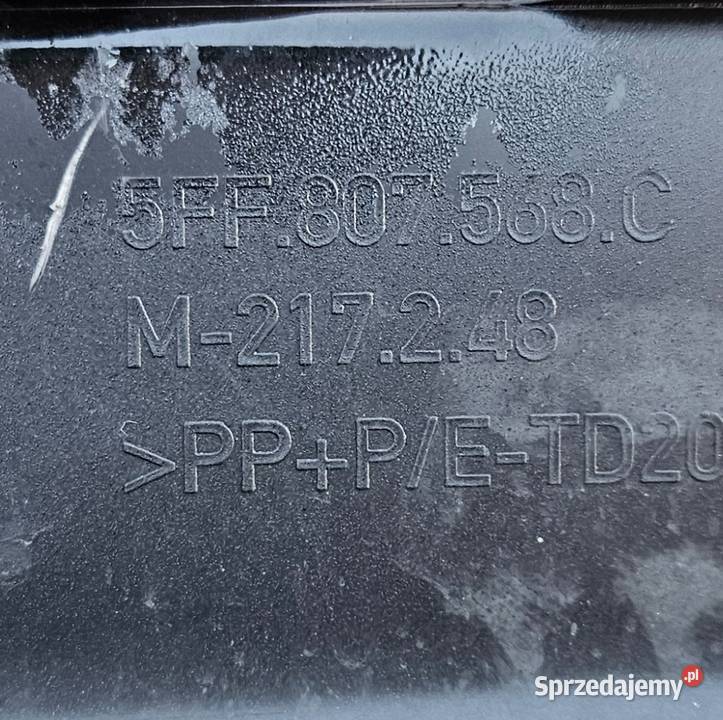 CUPRA FORMENTOR DYFUZOR SPOILER ZDERZAKA TYŁ wielkopolskie Międzychód