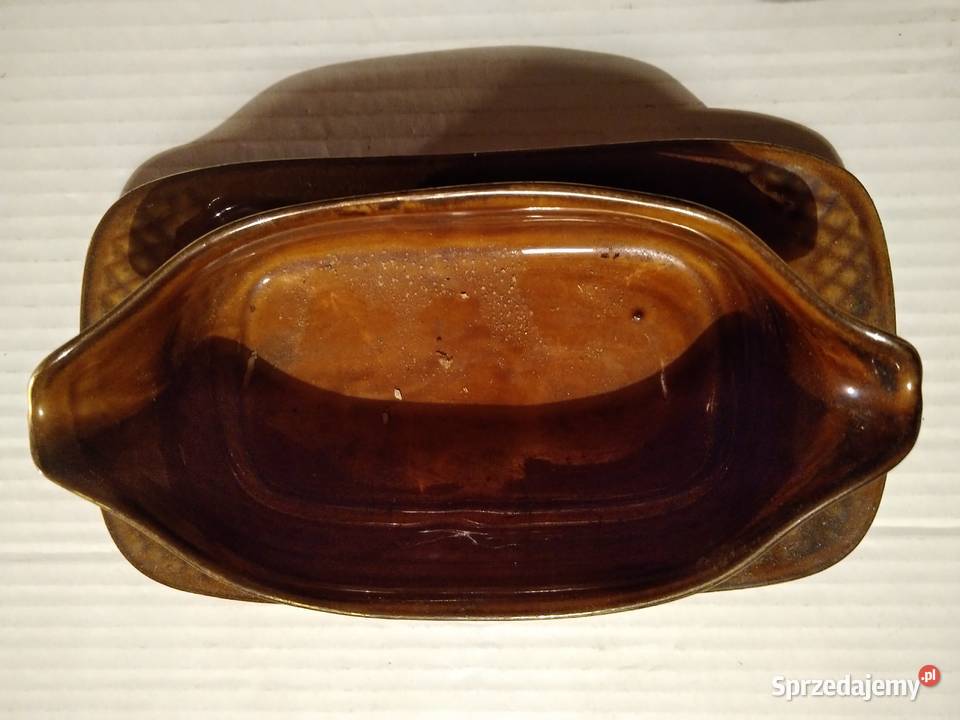 Sosjerka porcelitowa TułowicePRL Porcelana i szkło Gliwice