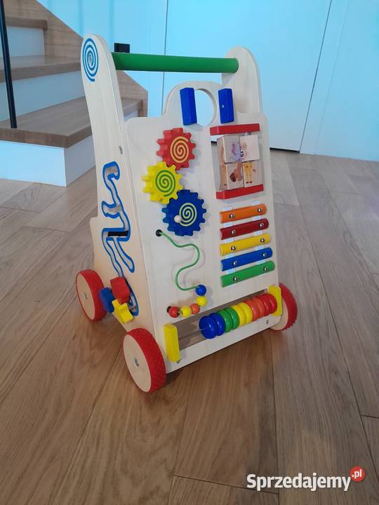 Drewniany pchacz chodzik 18m+ śląskie Wręczyca Wielka