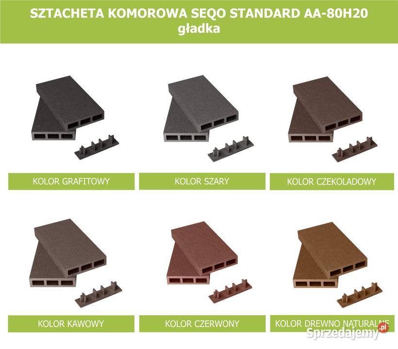 SZTACHETA KOMPOZYTOWA KOMOROWA SEQO AA80H20 dł Ostrzeszów