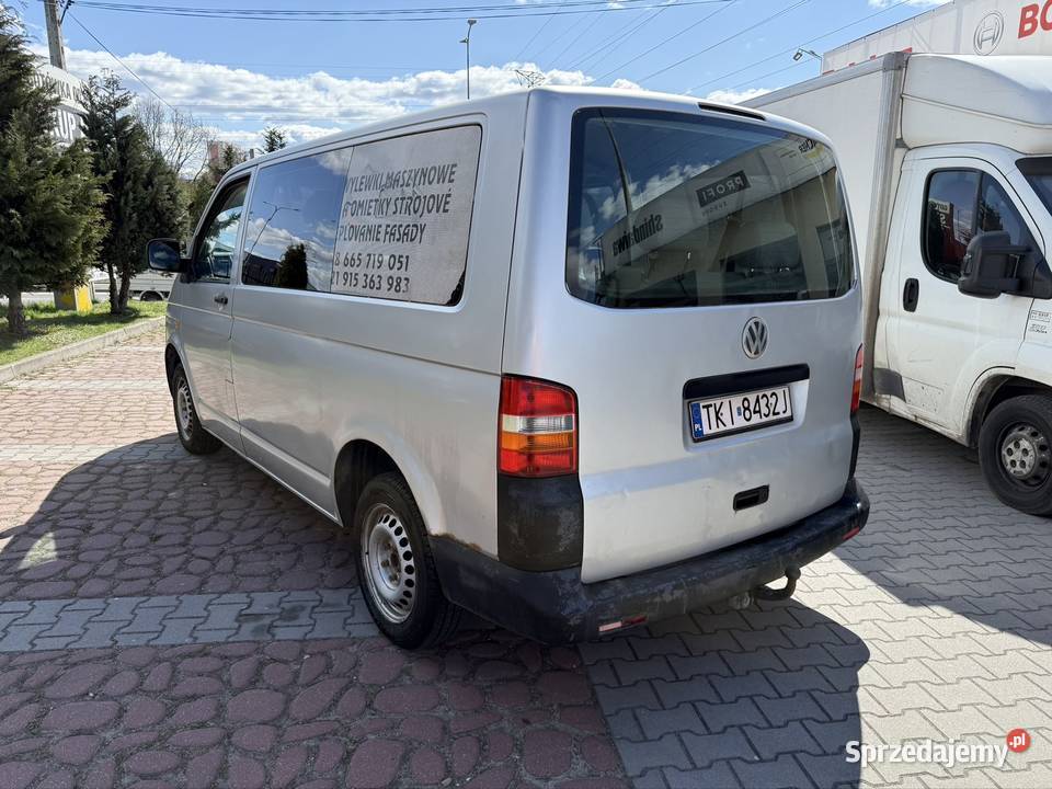 Vw T5 19 Tdi 105 Koni 9 Osob Klimatyzacja Hak Rok produkcji 2006 sprzedam