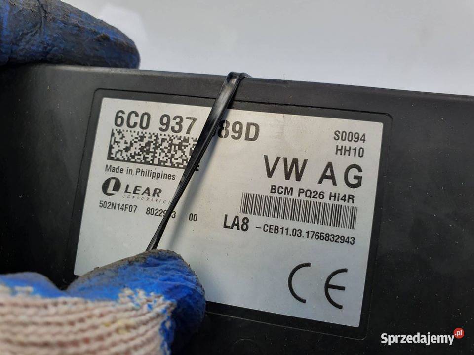 MODUŁ SKODA RAPID 6C0937089D osobowe Lipno