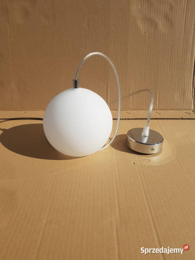 Lampa wisząca KULKA KULA 15 BIAŁY MAT szkło Lampy wiszące sprzedam