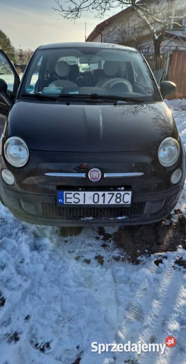 Sprzedam Fiat 500 miejskie auto nowe OC przegląd Złoczew sprzedam