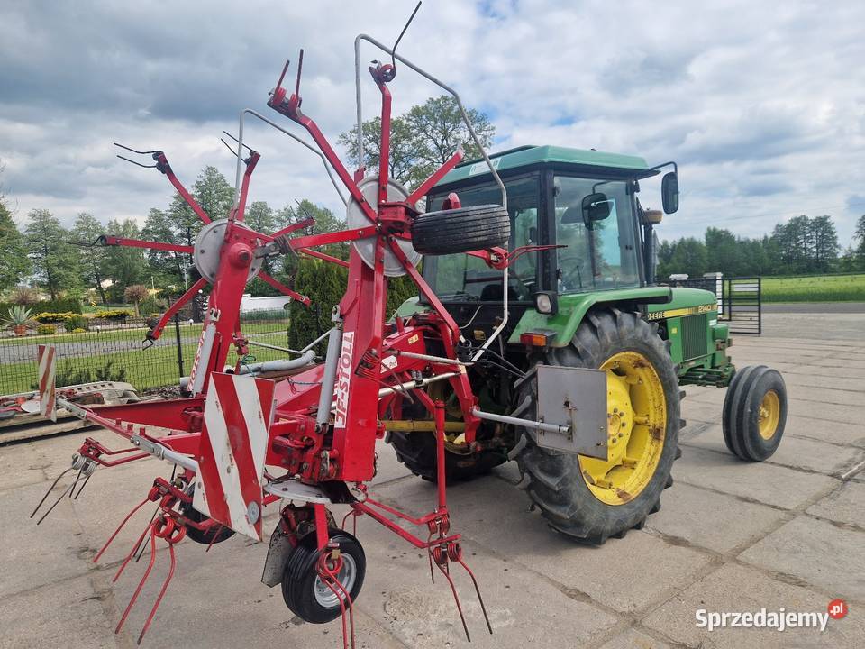 Przetrząsarka Stoll Z585 Pro 4gwiazdowa składana