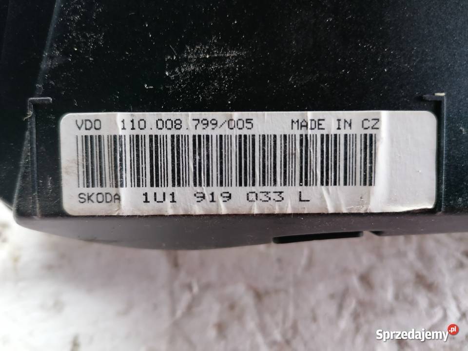 Zestaw Startowy Skoda Octavia 16b lubelskie