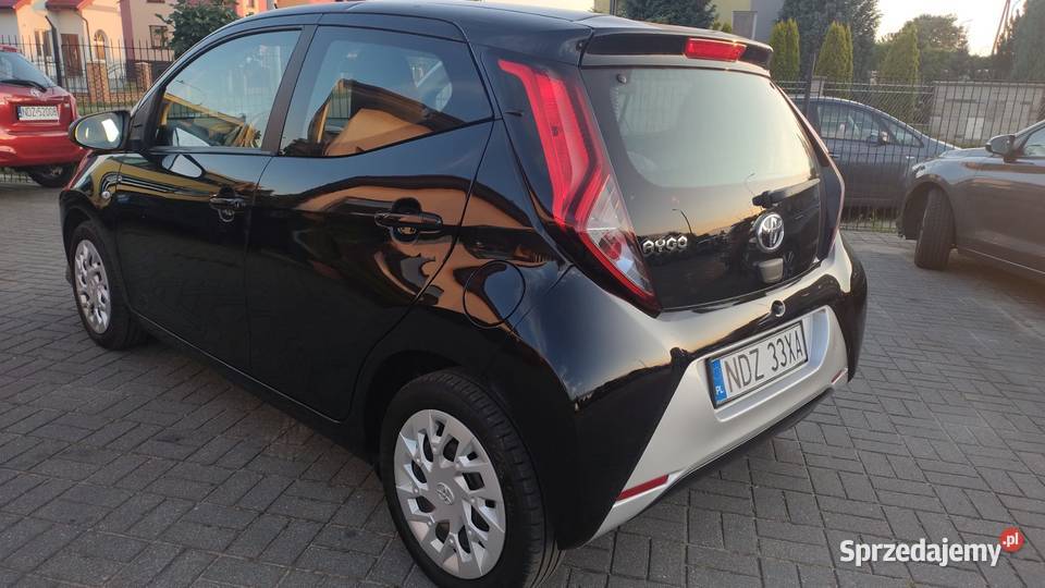 TOYOTA AYGO AUTOMAT 10 z automatyczną skrzynią immobilizer warmińsko-mazurskie Działdowo