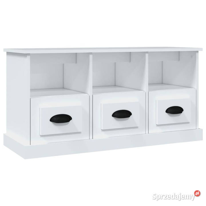 Szafka pod TV biała 100x35x50 materiał mazowieckie Warszawa